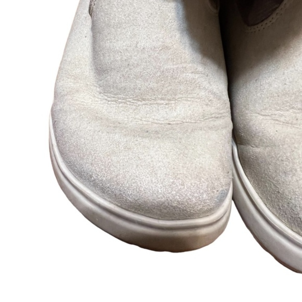 Crocs Boots White with Gray Boots Fur Inner Size 8 - Picture 3 of 8